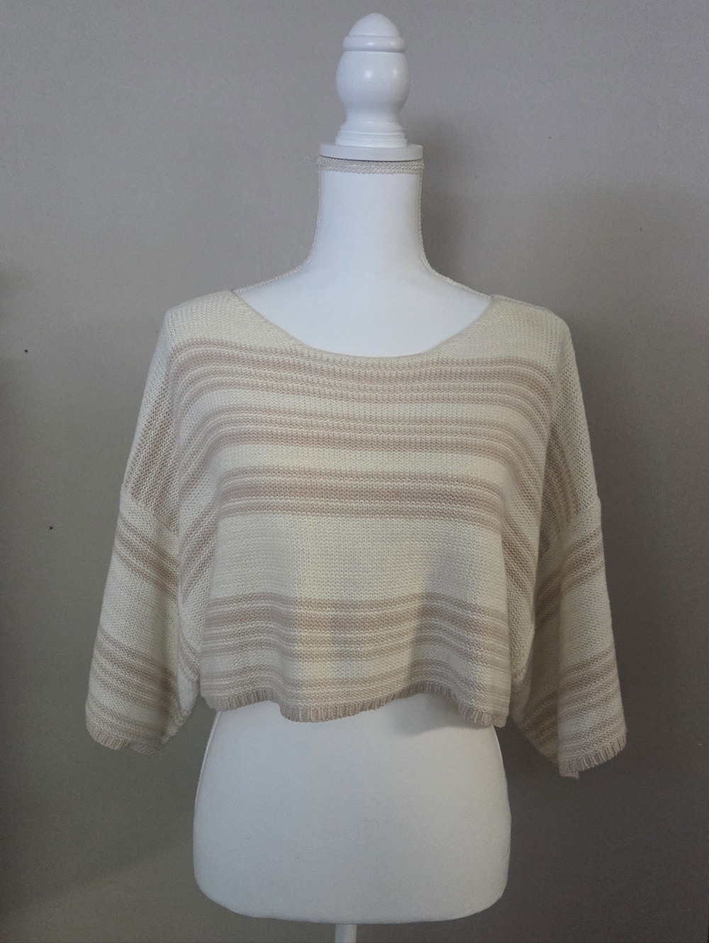 Urban Outfitters Striped Cropped Sweater